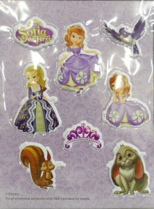 3. Sofie Puffy Sticker