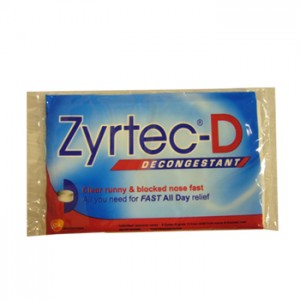 14. Zyrtec Tissue Pack